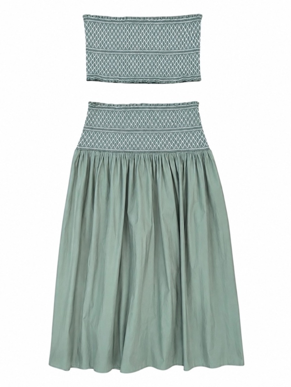 Reformation Haven Skirt Sz. M Henna Top Sz. S Matching Set - Picture 3 of 13